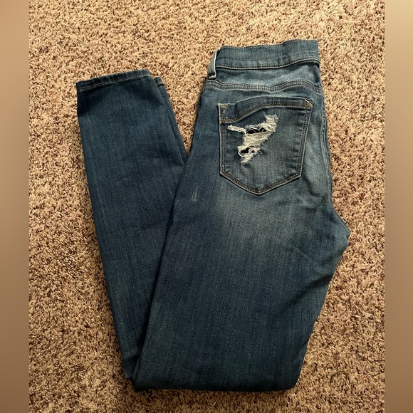Express Denim - Express mid rise skinny jeans sz 6 reg